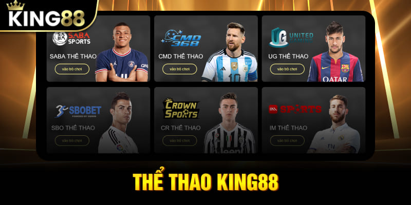 Thể thao King88 - Thế giới cá cược thể thao càng chơi càng ghiền